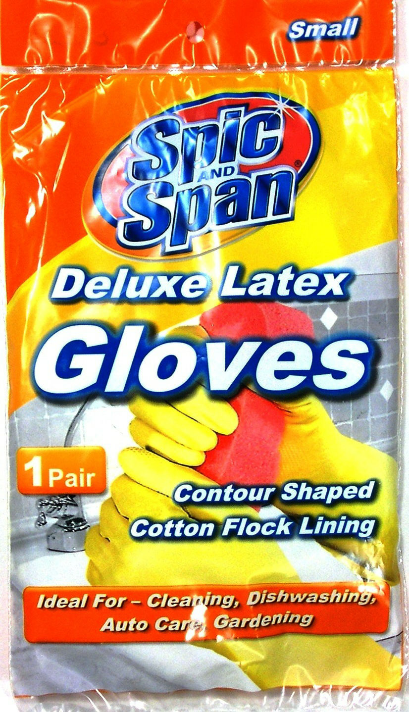 Latex Gloves Small Spin & Span