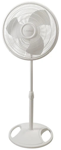 Oscillating Stand Fan White (16") 3 Speed Lasko