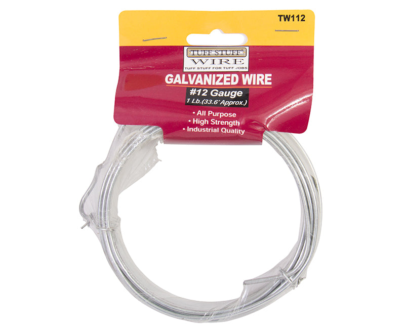 Galvanized Wire #12