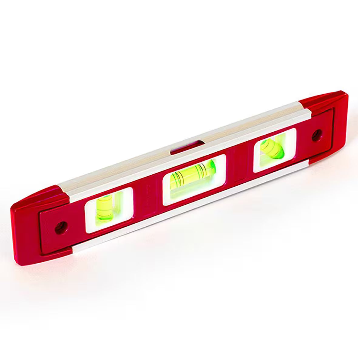 Magnetic Torpedo Level 9" | Red | 3-Vial | 225 mm | Workpro