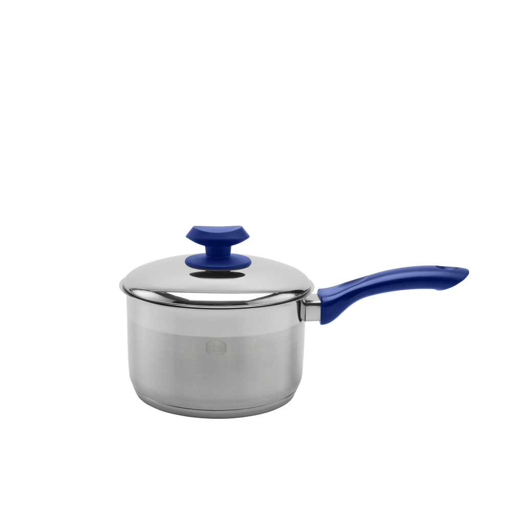 YBM Pot 2.5QT Blue Handle